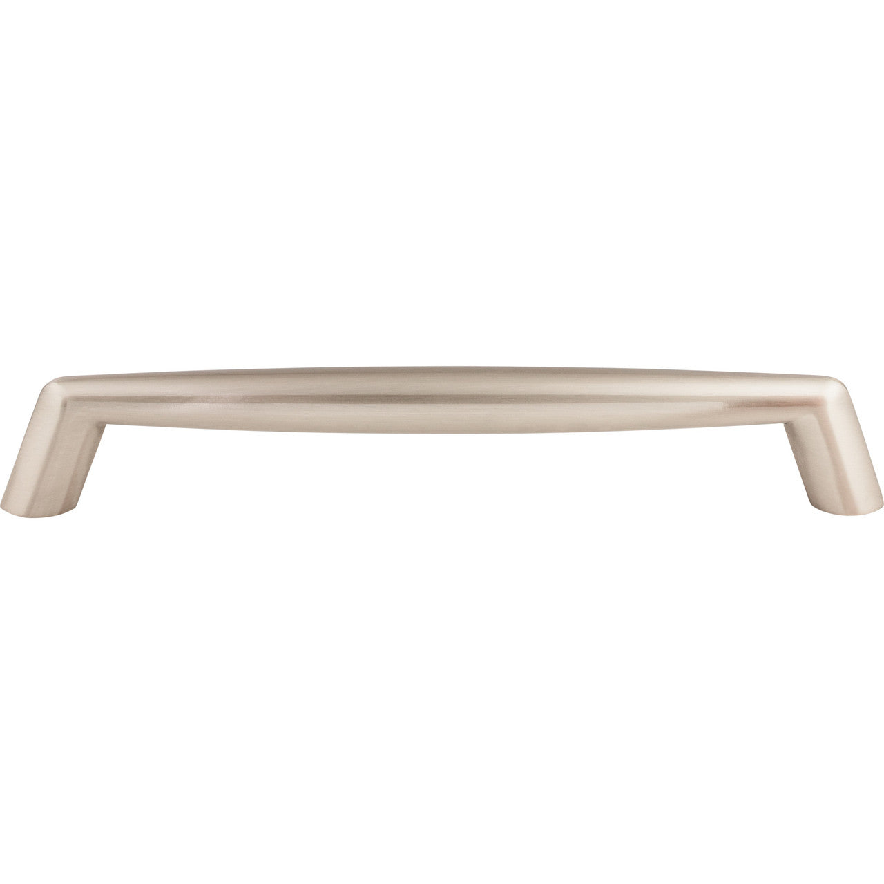 Top Knobs TK152BSN: 12" cc Rung Bar Appliance Pull - Brushed Satin Nickel