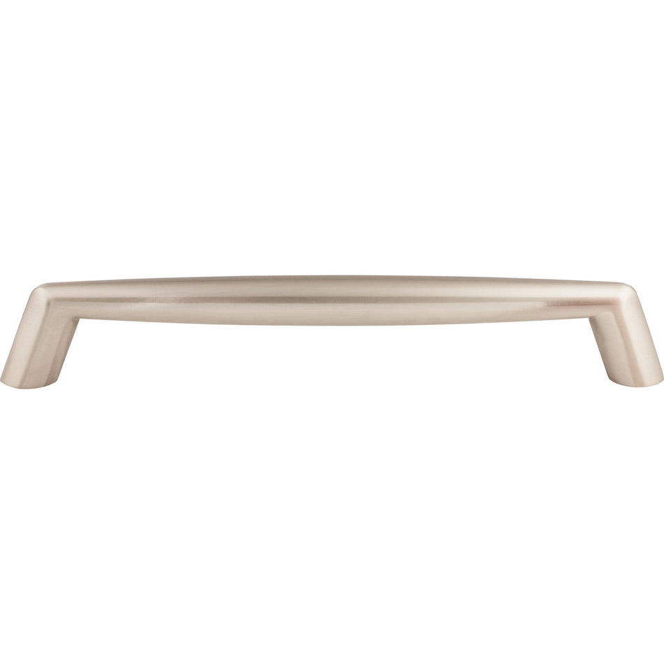 Top Knobs TK152BSN: 12" cc Rung Bar Appliance Pull - Brushed Satin Nickel