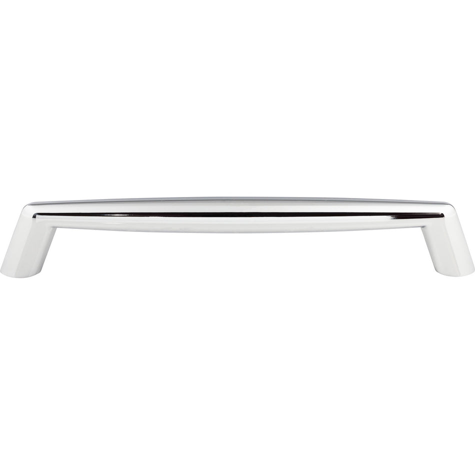 Top Knobs TK152PC: 12" cc Rung Bar Appliance Pull - Polished Chrome