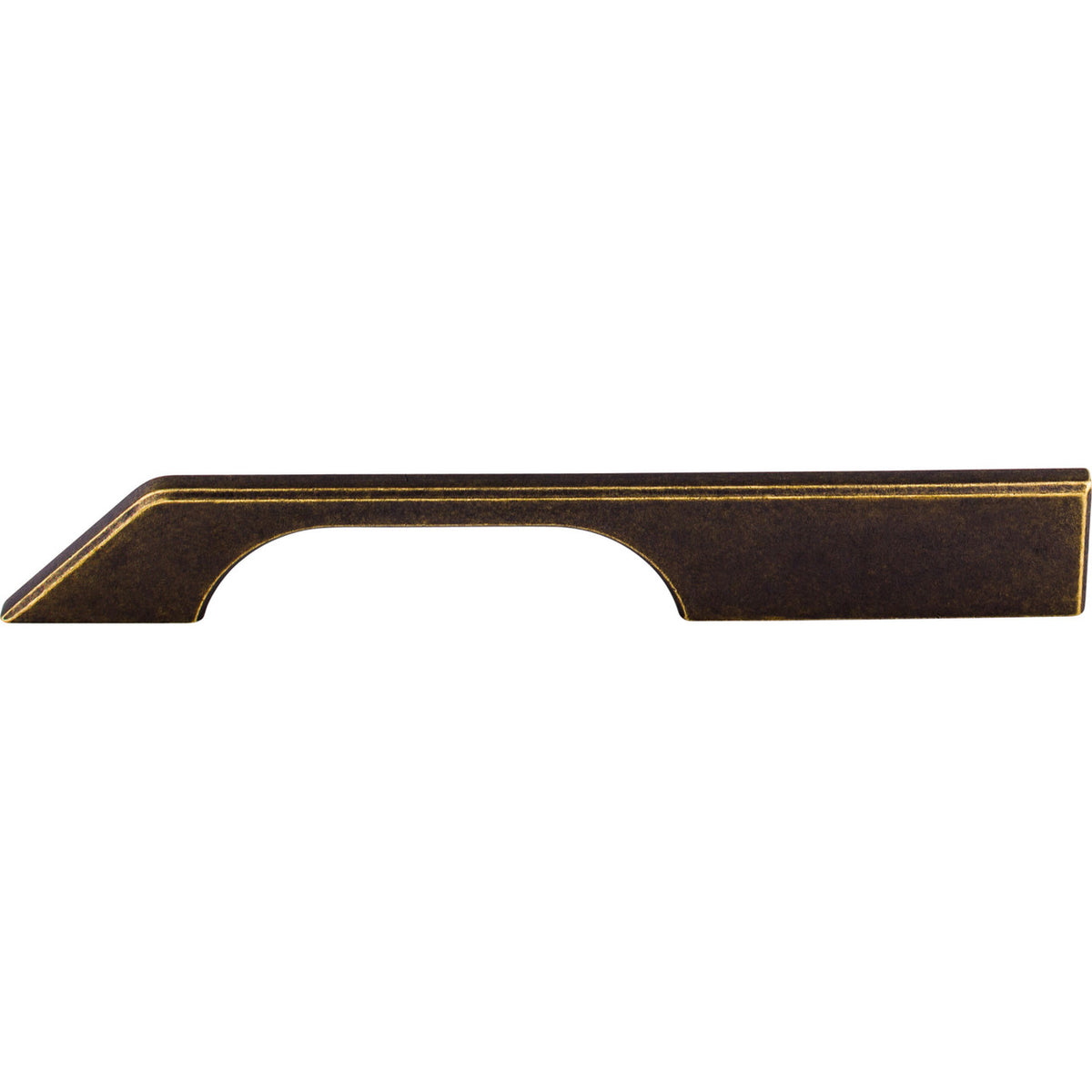 Top Knobs TK15GBZ: 7" cc Sanctuary Tapered Bar Cabinet Pull - German Bronze
