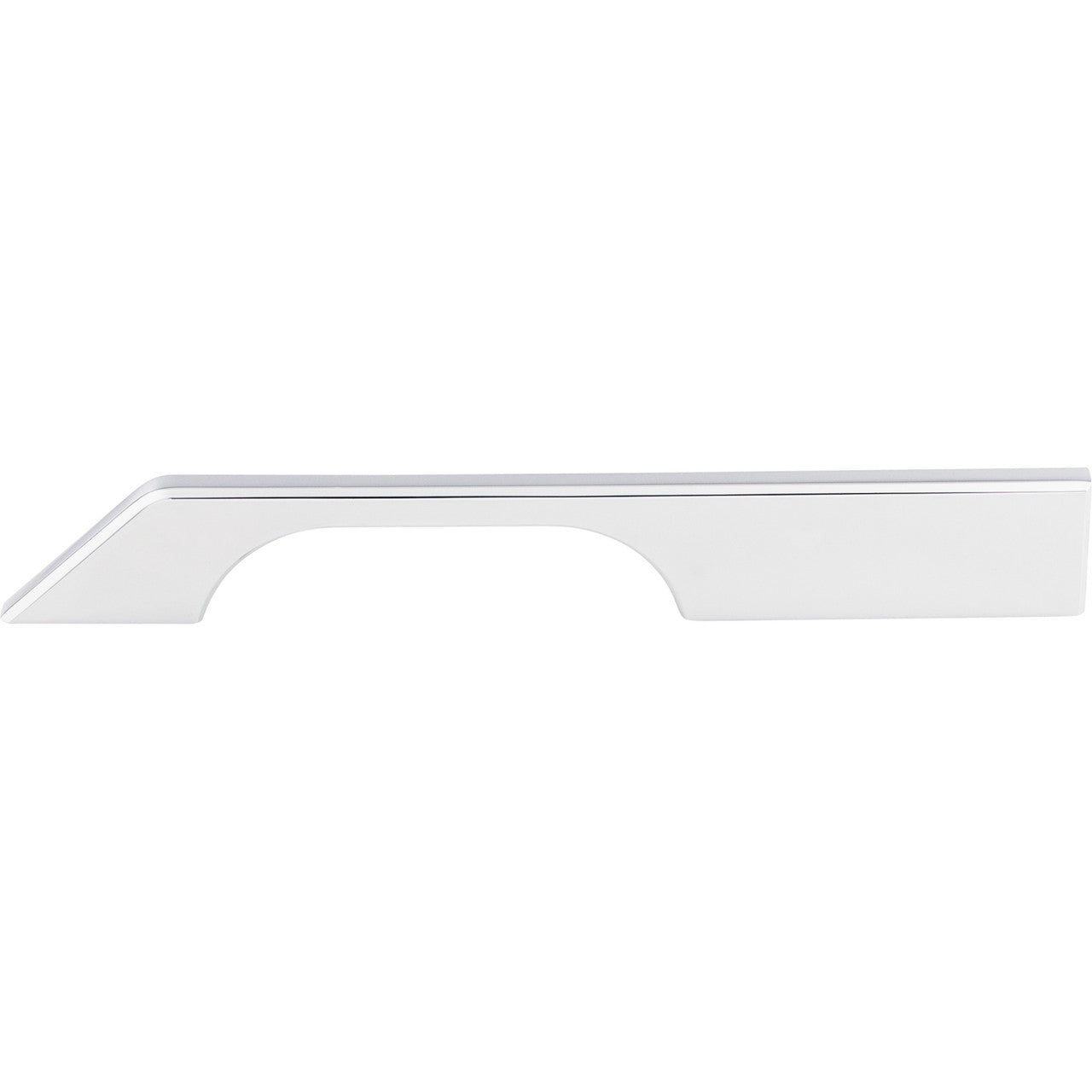 Top Knobs TK15PC: 7" cc Sanctuary Tapered Bar Cabinet Pull - Polished Chrome