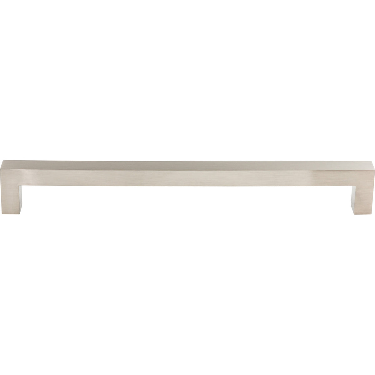 Top Knobs TK164BSN: 12" cc Square Bar Appliance Pull - Brushed Satin Nickel