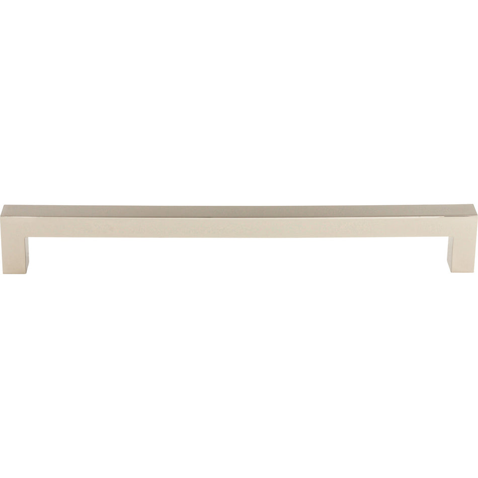 Top Knobs TK164PN: 12" cc Square Bar Appliance Pull - Polished Nickel