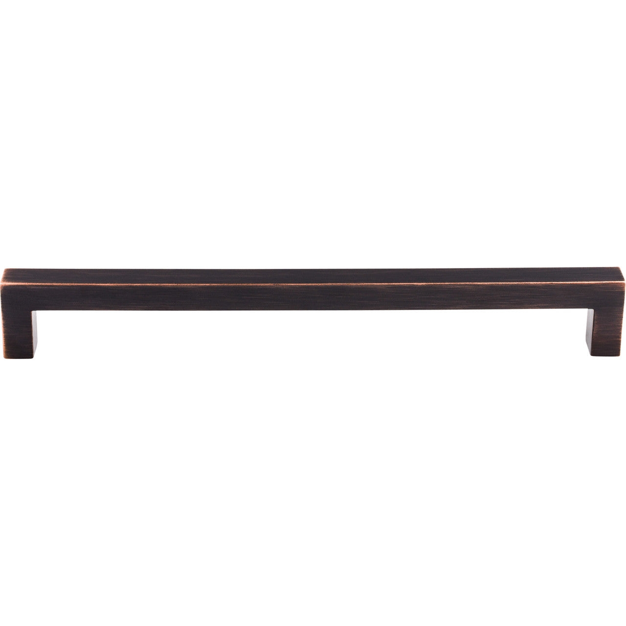 Top Knobs TK164TB: 12" cc Square Bar Appliance Pull - Tuscan Bronze