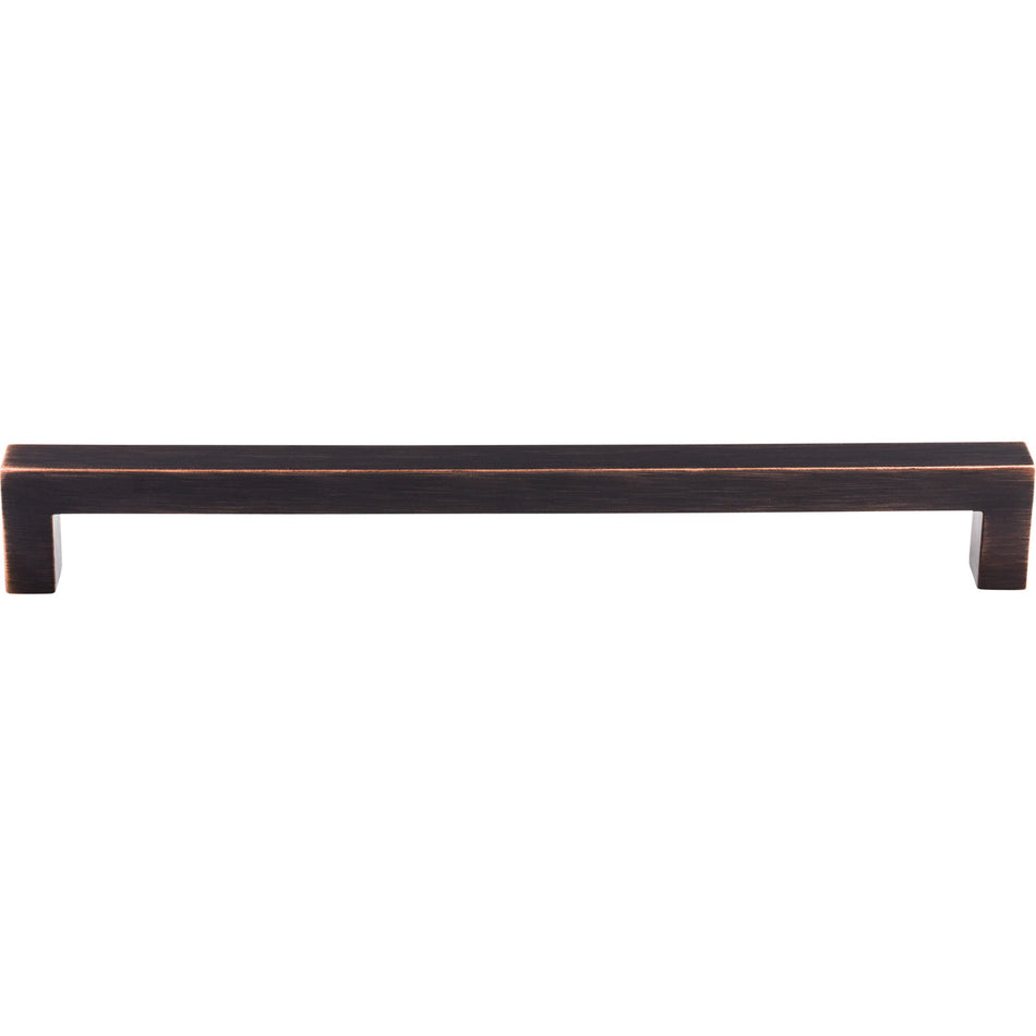 Top Knobs TK164TB: 12" cc Square Bar Appliance Pull - Tuscan Bronze