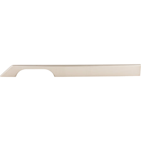Top Knobs TK16BSN: 12" cc Sanctuary Tapered Bar Cabinet Pull - Brushed Satin Nickel