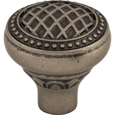Top Knobs TK173PTA: 1-5/16" Trevi Round Cabinet Knob - Pewter Antique