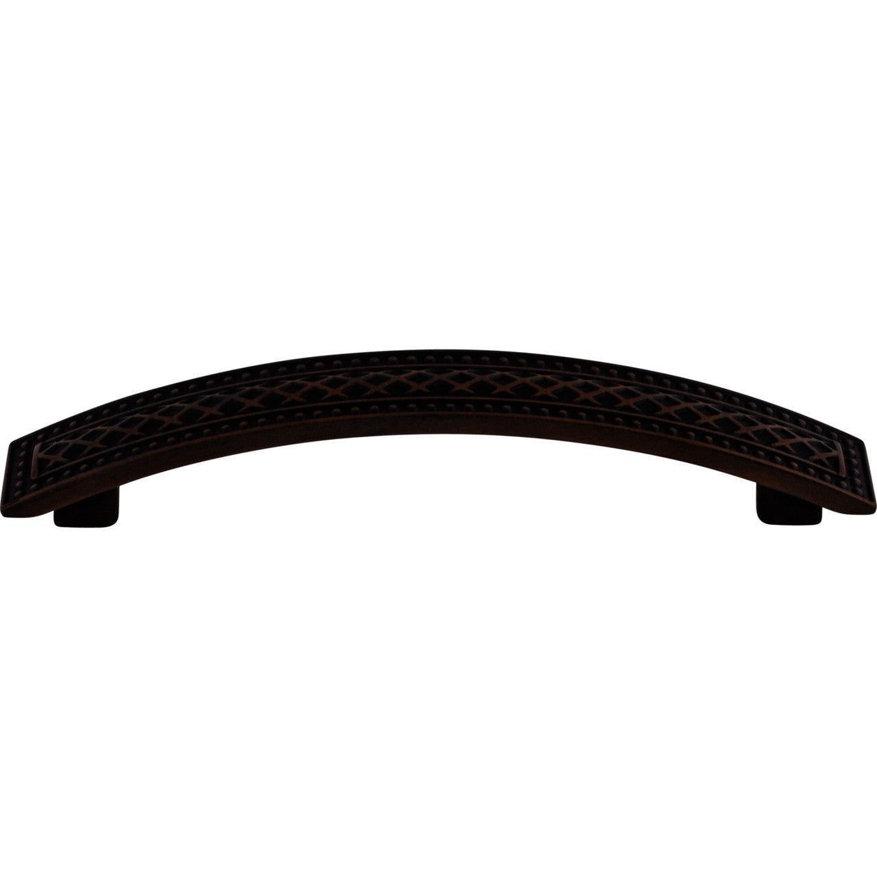 Top Knobs TK175PAR: 5" cc Crest Arch Bar Cabinet Pull - Patina Rouge
