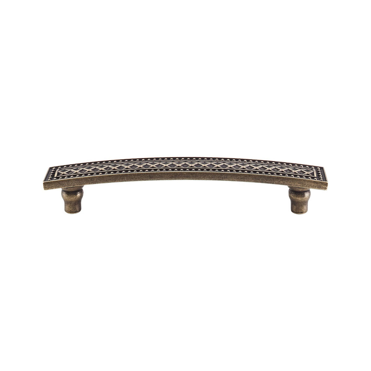 Top Knobs TK176GBZ: 5" cc Crest Arch Bar Cabinet Pull - German Bronze