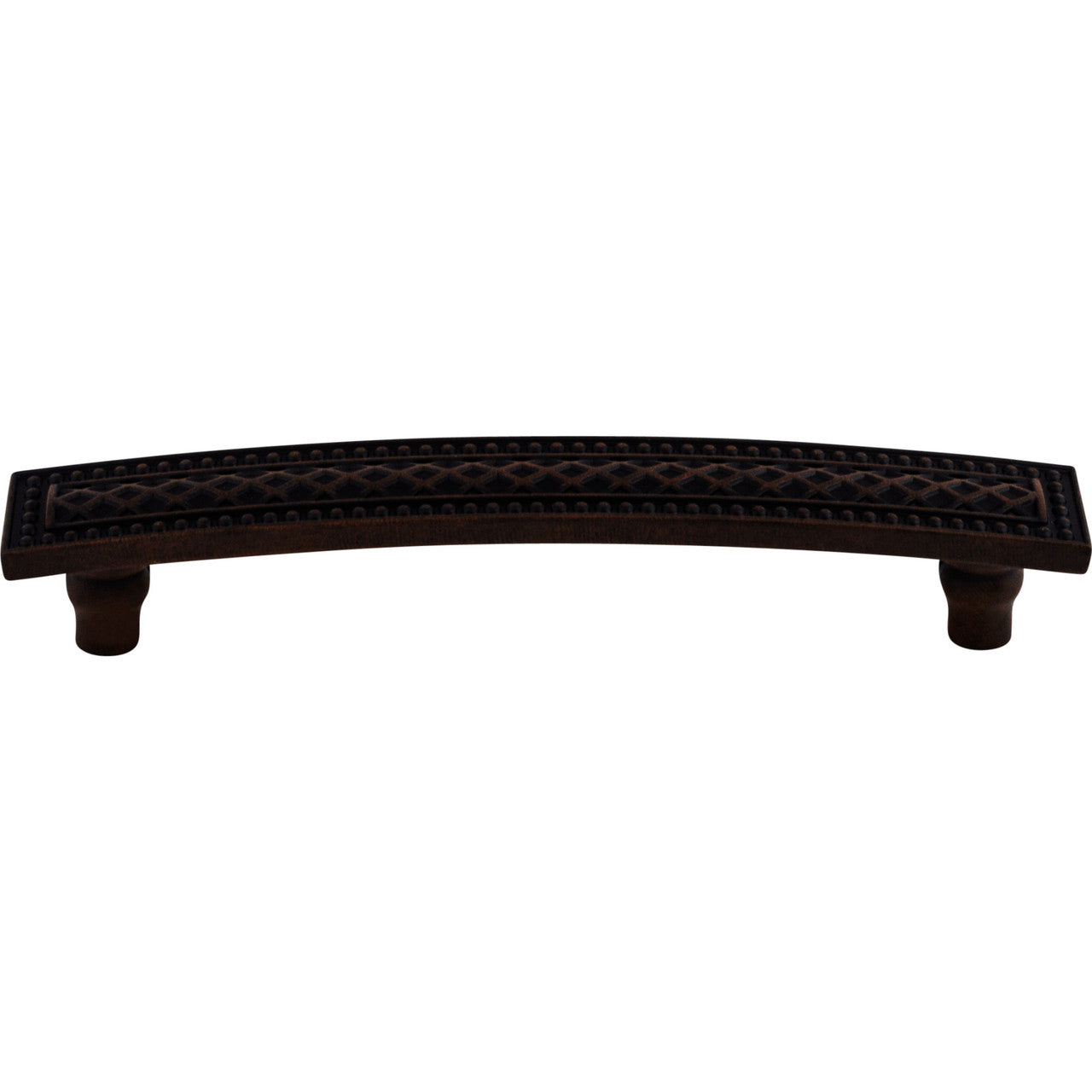 Top Knobs TK176PAR: 5" cc Crest Arch Bar Cabinet Pull - Patina Rouge