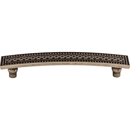 Top Knobs TK176PTA: 5" cc Crest Arch Bar Cabinet Pull - Pewter Antique