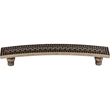Top Knobs TK176PTA: 5" cc Crest Arch Bar Cabinet Pull - Pewter Antique