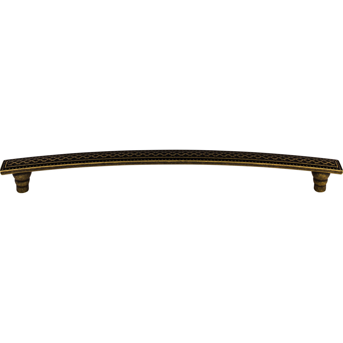 Top Knobs TK177GBZ: 12" cc Crest Arch Bar Appliance Pull - German Bronze