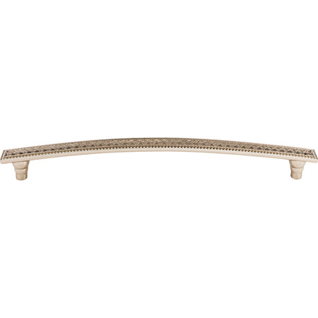Top Knobs TK177PN: 12" cc Crest Arch Bar Appliance Pull - Polished Nickel