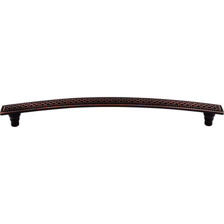 Top Knobs TK177TB: 12" cc Crest Arch Bar Appliance Pull - Tuscan Bronze