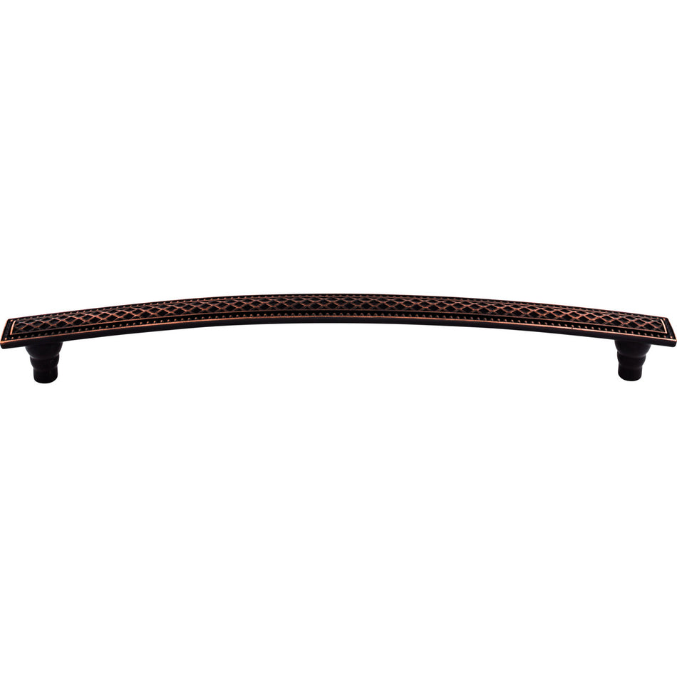 Top Knobs TK177TB: 12" cc Crest Arch Bar Appliance Pull - Tuscan Bronze