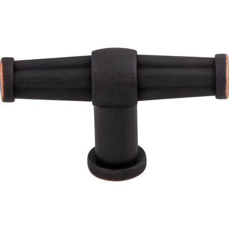 Top Knobs TK194UM: 2-1/2" Luxor T-Bar Cabinet Knob - Umbrio