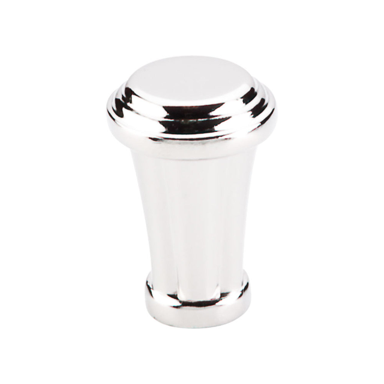 Top Knobs TK195PN: 7/8" Luxor Round Cabinet Knob - Polished Nickel