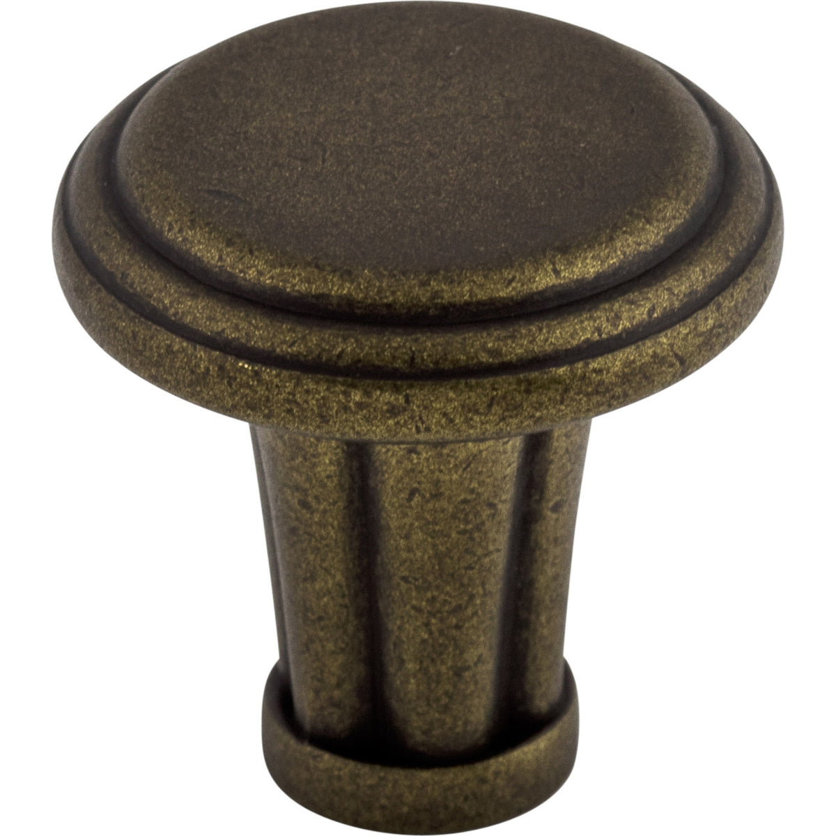 Top Knobs TK196GBZ: 1-1/4" Luxor Round Cabinet Knob - German Bronze