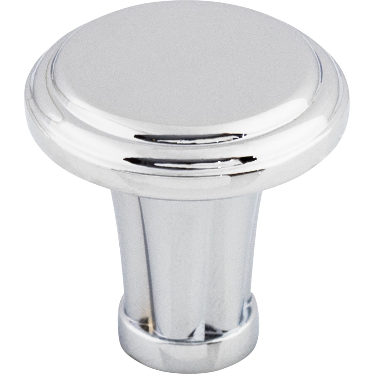 Top Knobs TK196PC: 1-1/4" Luxor Round Cabinet Knob - Polished Chrome