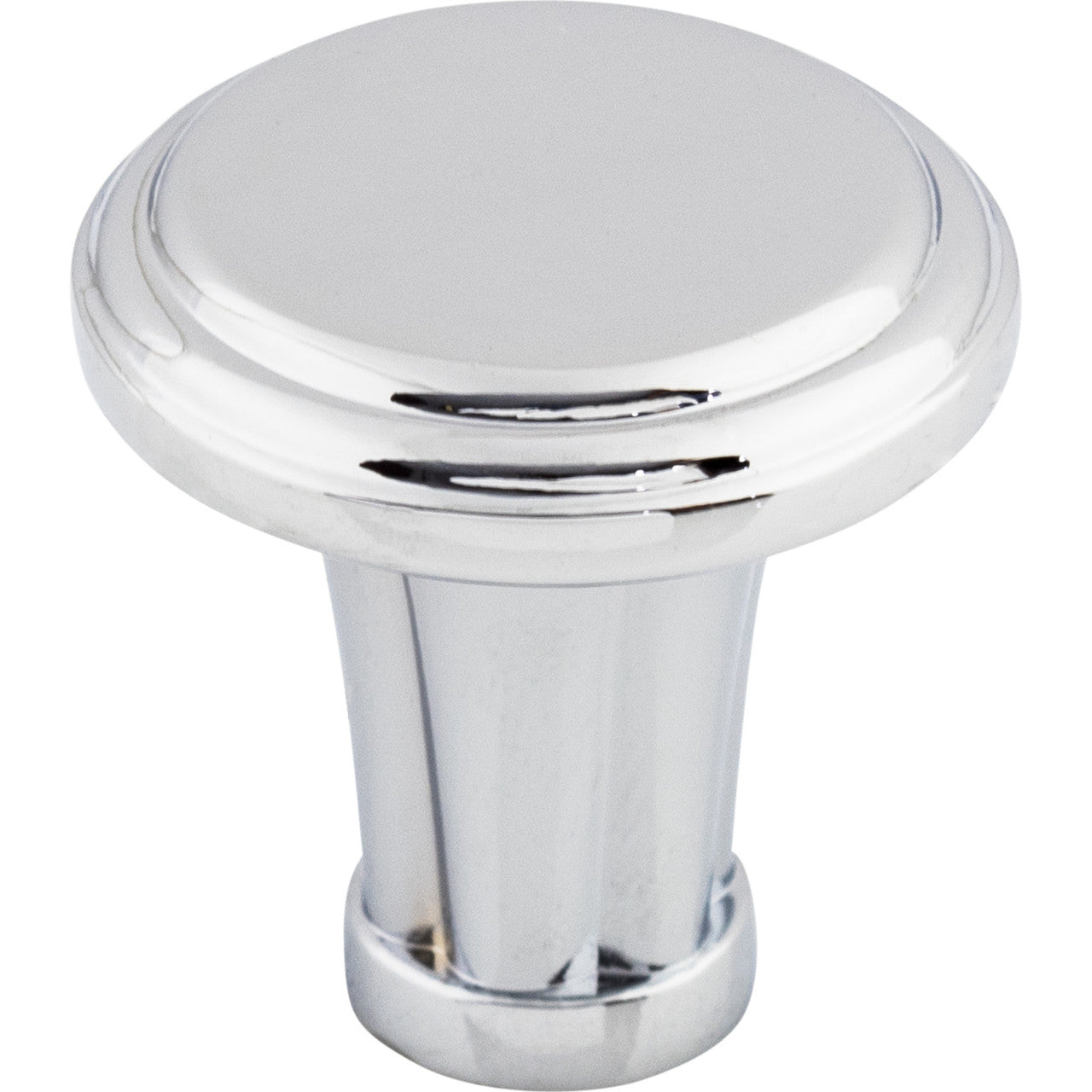 Top Knobs TK196PC: 1-1/4" Luxor Round Cabinet Knob - Polished Chrome