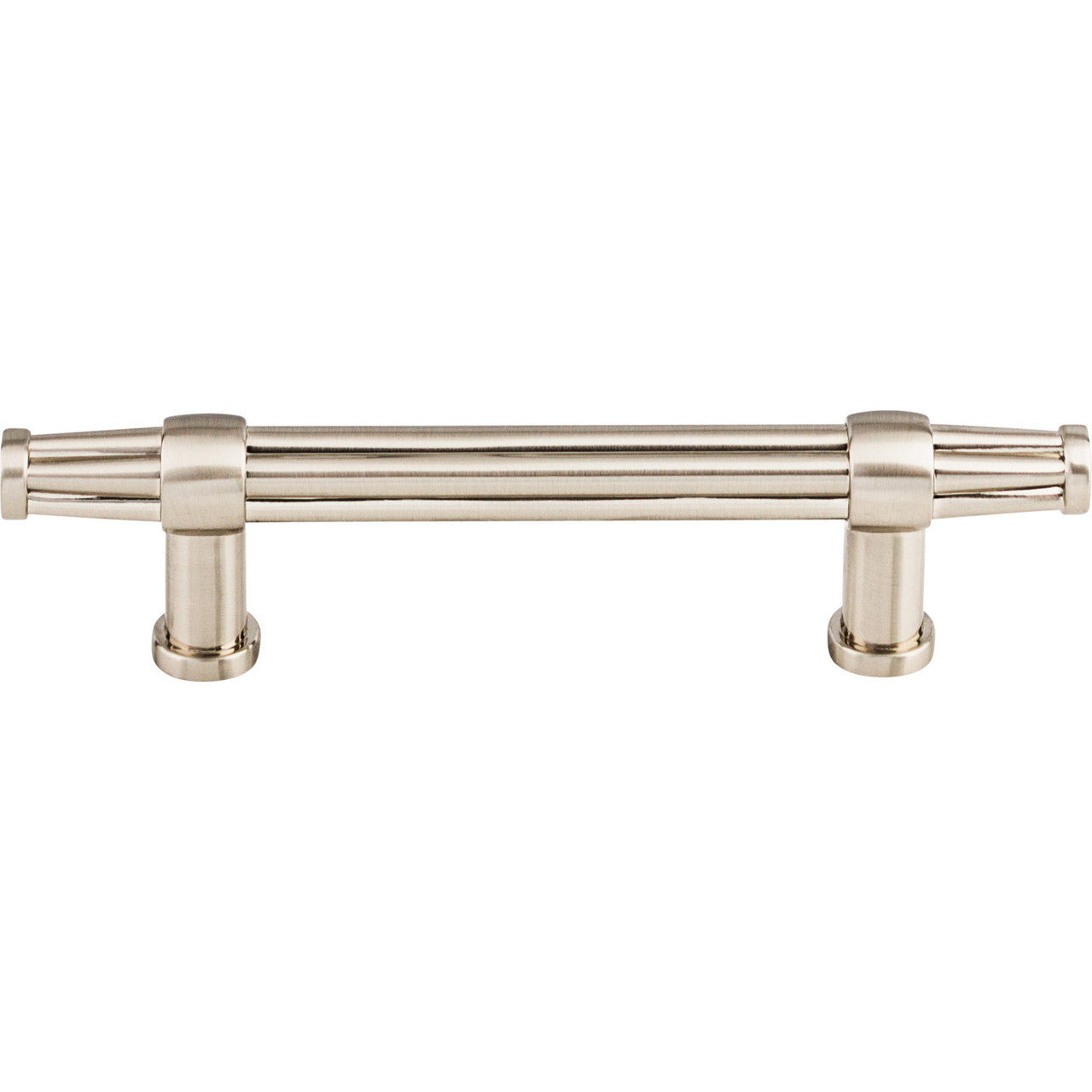 Top Knobs TK197BSN: 3-3/4" cc Luxor Bit Cabinet Pull - Brushed Satin Nickel