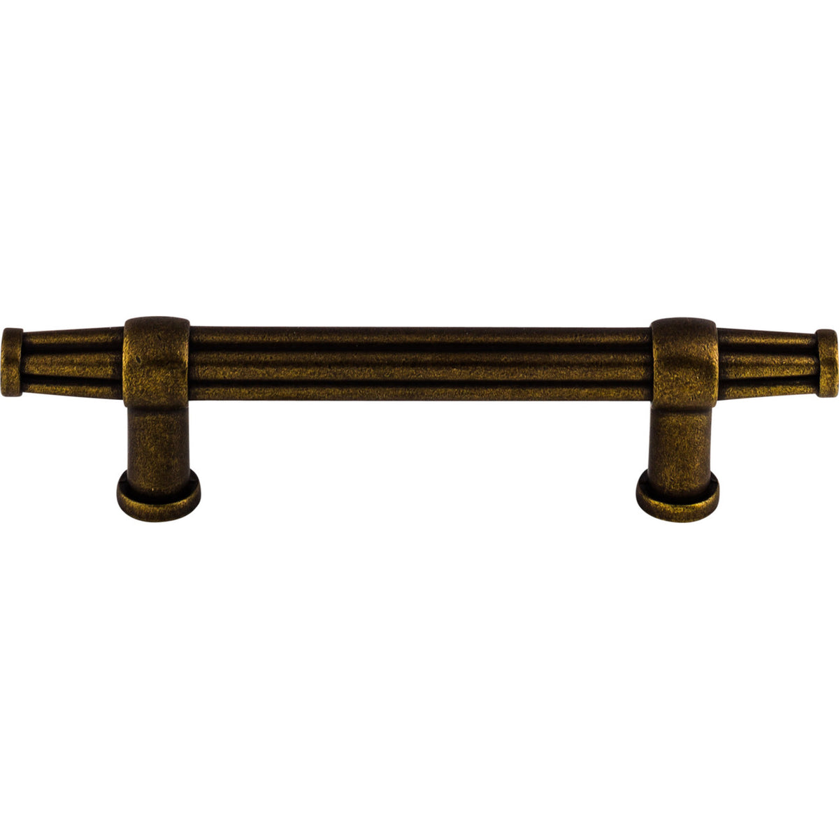 Top Knobs TK197GBZ: 3-3/4" cc Luxor Bit Cabinet Pull - German Bronze