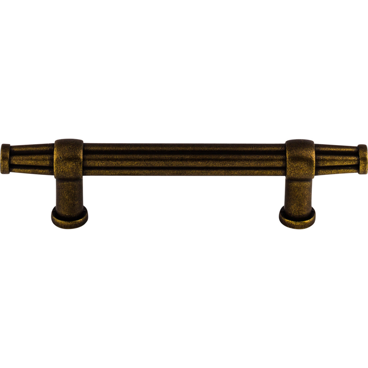 Top Knobs TK197GBZ: 3-3/4" cc Luxor Bit Cabinet Pull - German Bronze