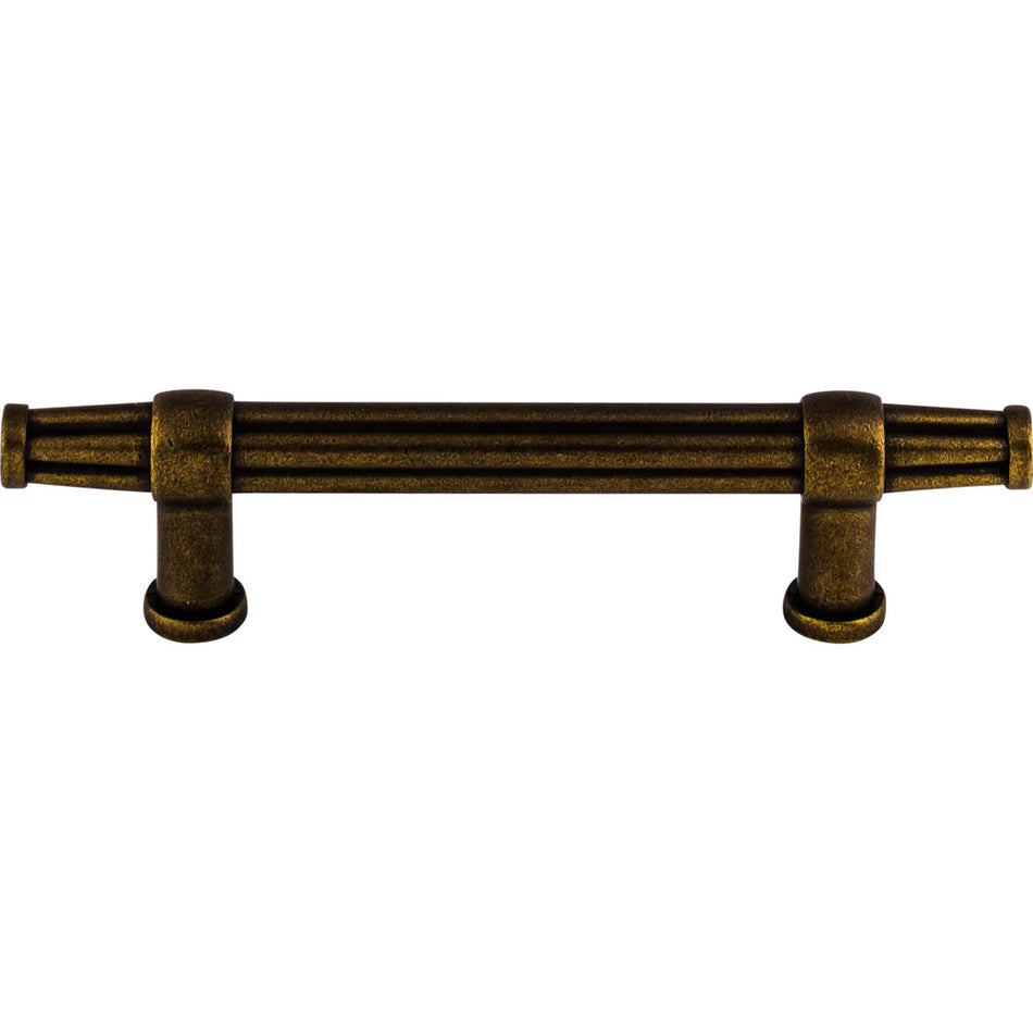 Top Knobs TK197GBZ: 3-3/4" cc Luxor Bit Cabinet Pull - German Bronze