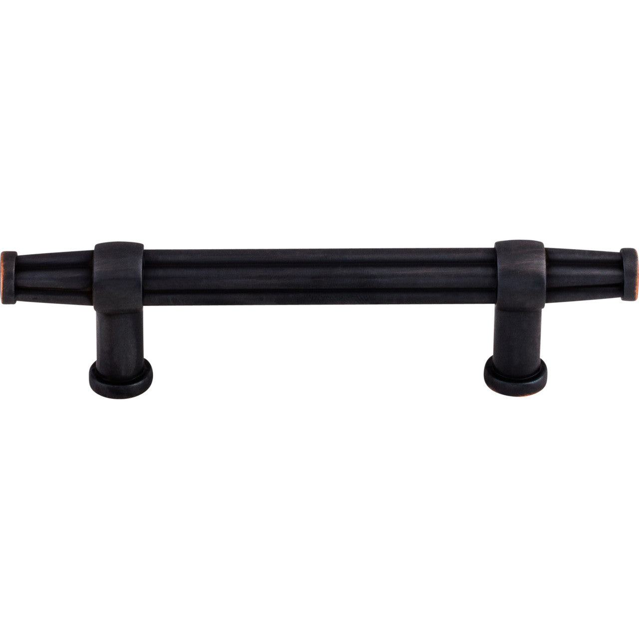 Top Knobs TK197UM: 3-3/4" cc Luxor Bit Cabinet Pull - Umbrio
