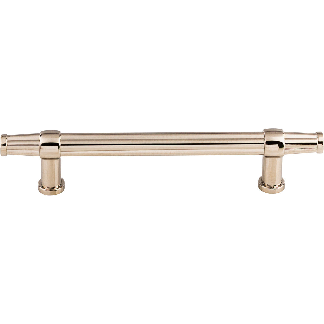 Top Knobs TK198PN: 5" cc Luxor Bit Cabinet Pull - Polished Nickel