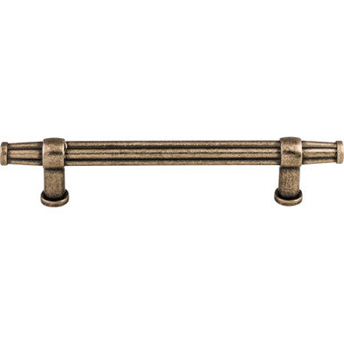 Top Knobs TK198PTA: 5" cc Luxor Bit Cabinet Pull - Pewter Antique