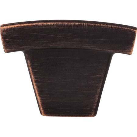Top Knobs TK1TB: 1-1/2" Sanctuary Arched T-Bar Cabinet Knob - Tuscan Bronze