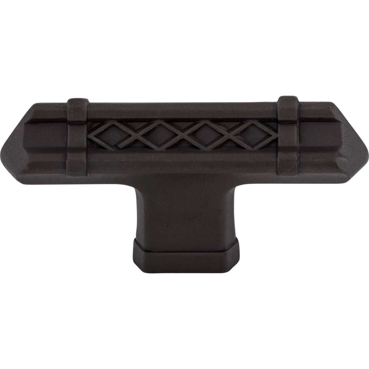 Top Knobs TK204SAB: 2-5/8" Tower Bridge T-Bar Cabinet Knob - Sable