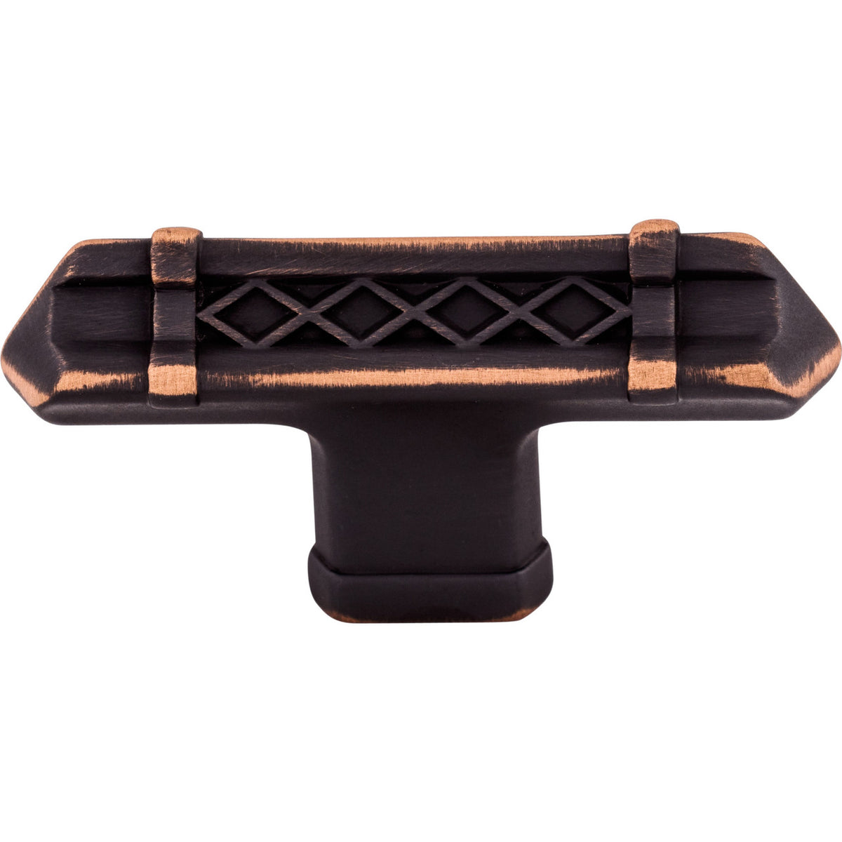 Top Knobs TK204UM: 2-5/8" Tower Bridge T-Bar Cabinet Knob - Umbrio