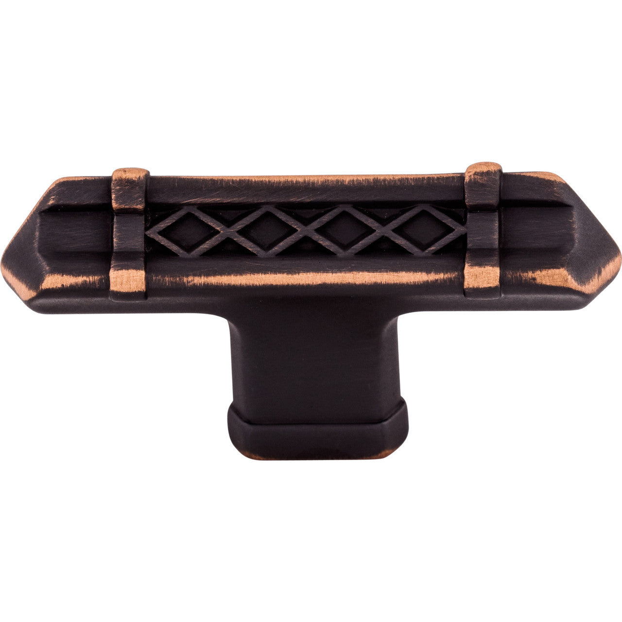 Top Knobs TK204UM: 2-5/8" Tower Bridge T-Bar Cabinet Knob - Umbrio