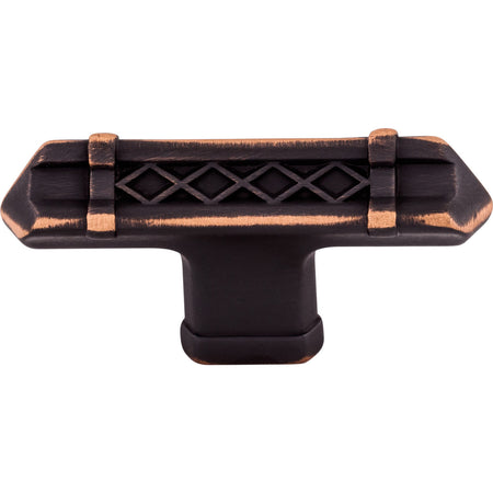 Top Knobs TK204UM: 2-5/8" Tower Bridge T-Bar Cabinet Knob - Umbrio