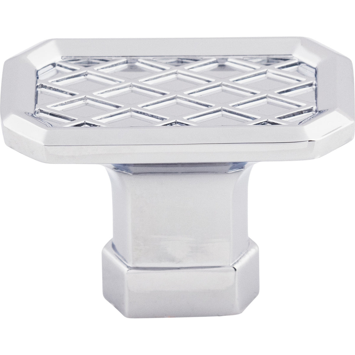 Top Knobs TK205PC: 1-1/2" Tower Bridge T-Bar Cabinet Knob - Polished Chrome