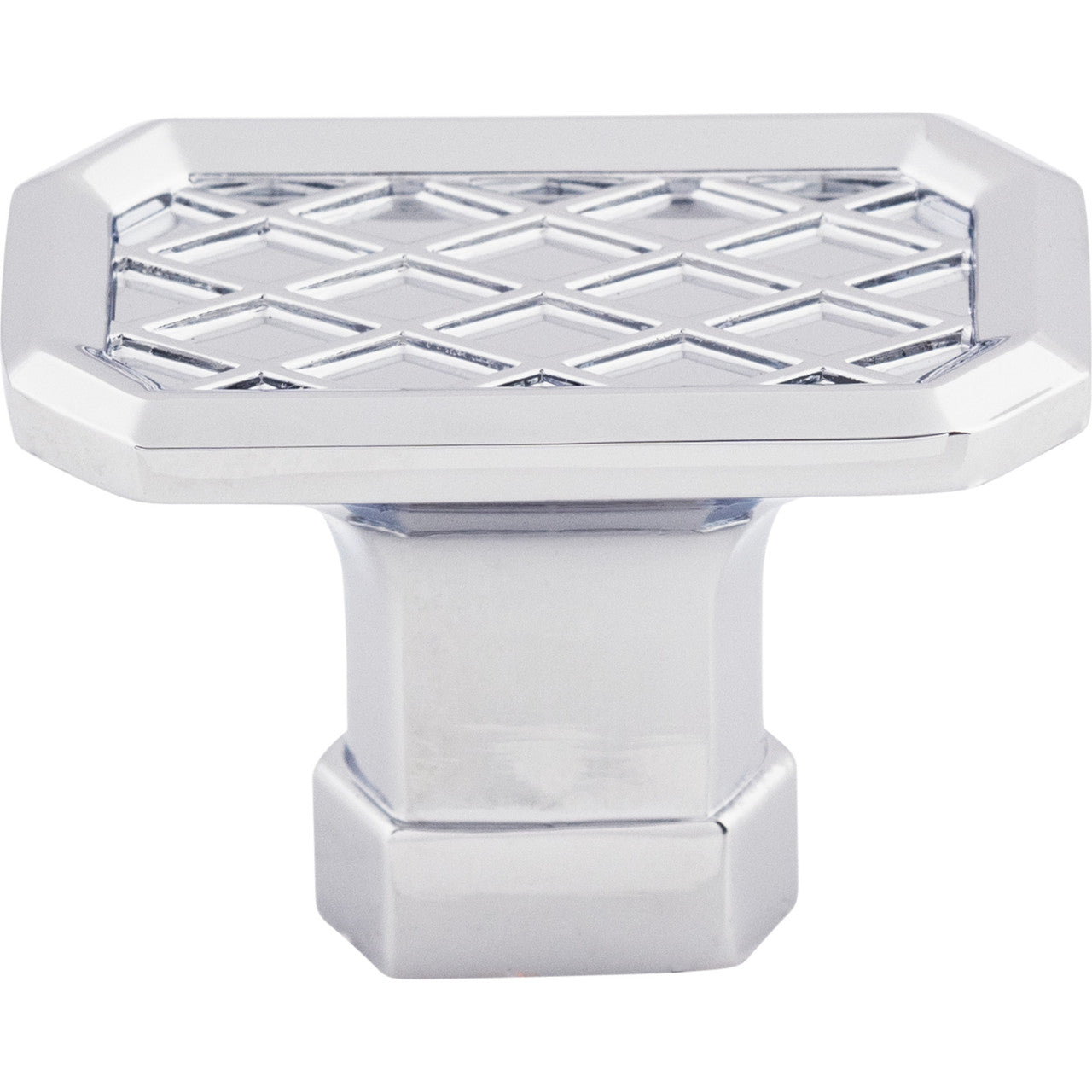 Top Knobs TK205PC: 1-1/2" Tower Bridge T-Bar Cabinet Knob - Polished Chrome