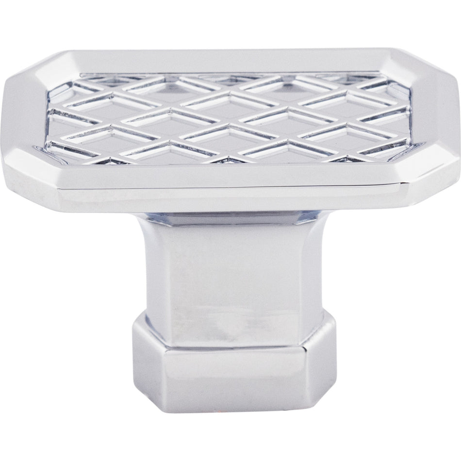 Top Knobs TK205PC: 1-1/2" Tower Bridge T-Bar Cabinet Knob - Polished Chrome