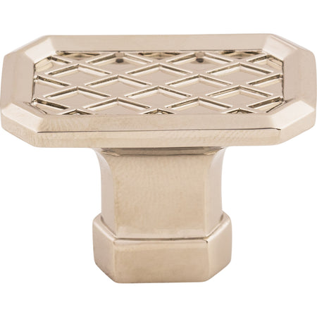 Top Knobs TK205PN: 1-1/2" Tower Bridge T-Bar Cabinet Knob - Polished Nickel