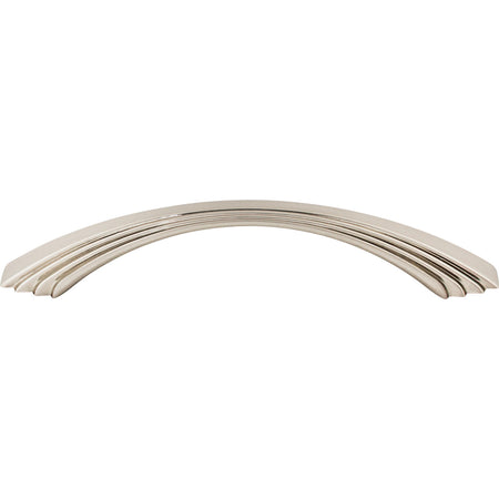 Top Knobs TK213BSN: 5" cc Flair Bow Cabinet Pull - Brushed Satin Nickel