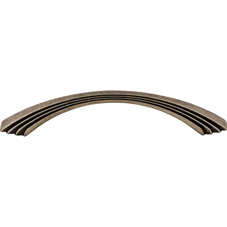 Top Knobs TK213PTA: 5" cc Flair Bow Cabinet Pull - Pewter Antique
