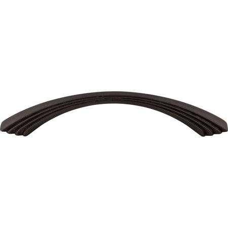 Top Knobs TK213SAB: 5" cc Flair Bow Cabinet Pull - Sable