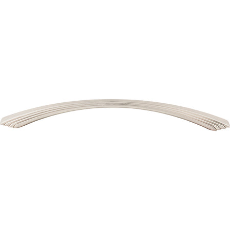 Top Knobs TK214BSN: 9" cc Flair Bow Cabinet Pull - Brushed Satin Nickel