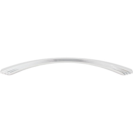 Top Knobs TK214PC: 9" cc Flair Bow Cabinet Pull - Polished Chrome
