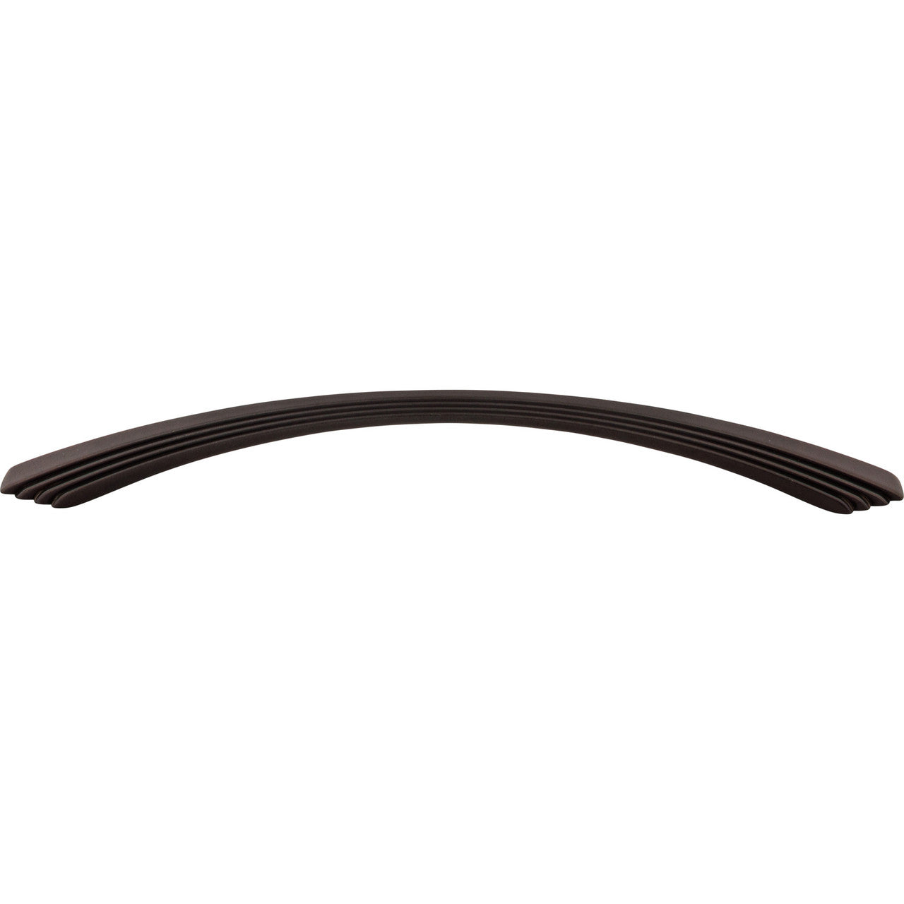 Top Knobs TK214SAB: 9" cc Flair Bow Cabinet Pull - Sable