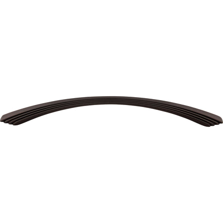 Top Knobs TK214SAB: 9" cc Flair Bow Cabinet Pull - Sable
