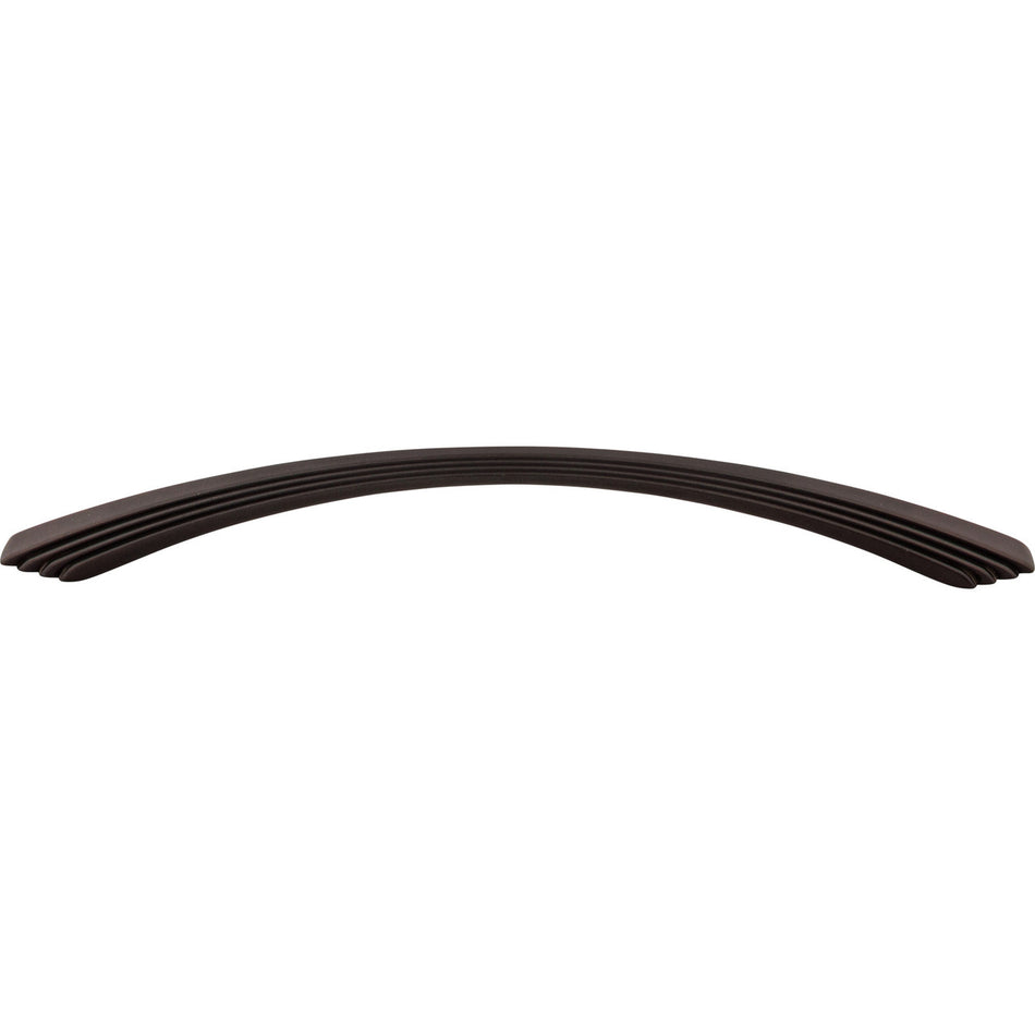 Top Knobs TK214SAB: 9" cc Flair Bow Cabinet Pull - Sable