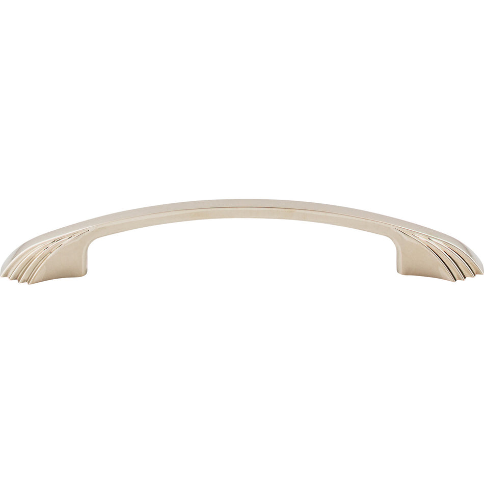 Top Knobs TK216PN: 5" cc Sydney Arch Cabinet Pull - Polished Nickel